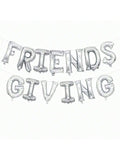 16 Inch Friendsgiving Foil Balloons Banner Thanksgiving Party Decor