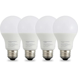 Smart A19 LED Light Bulbs 4 Pack 9W 60W Equivalent Dimmable Soft White 2700K 800LM Alexa Compatible WiFi