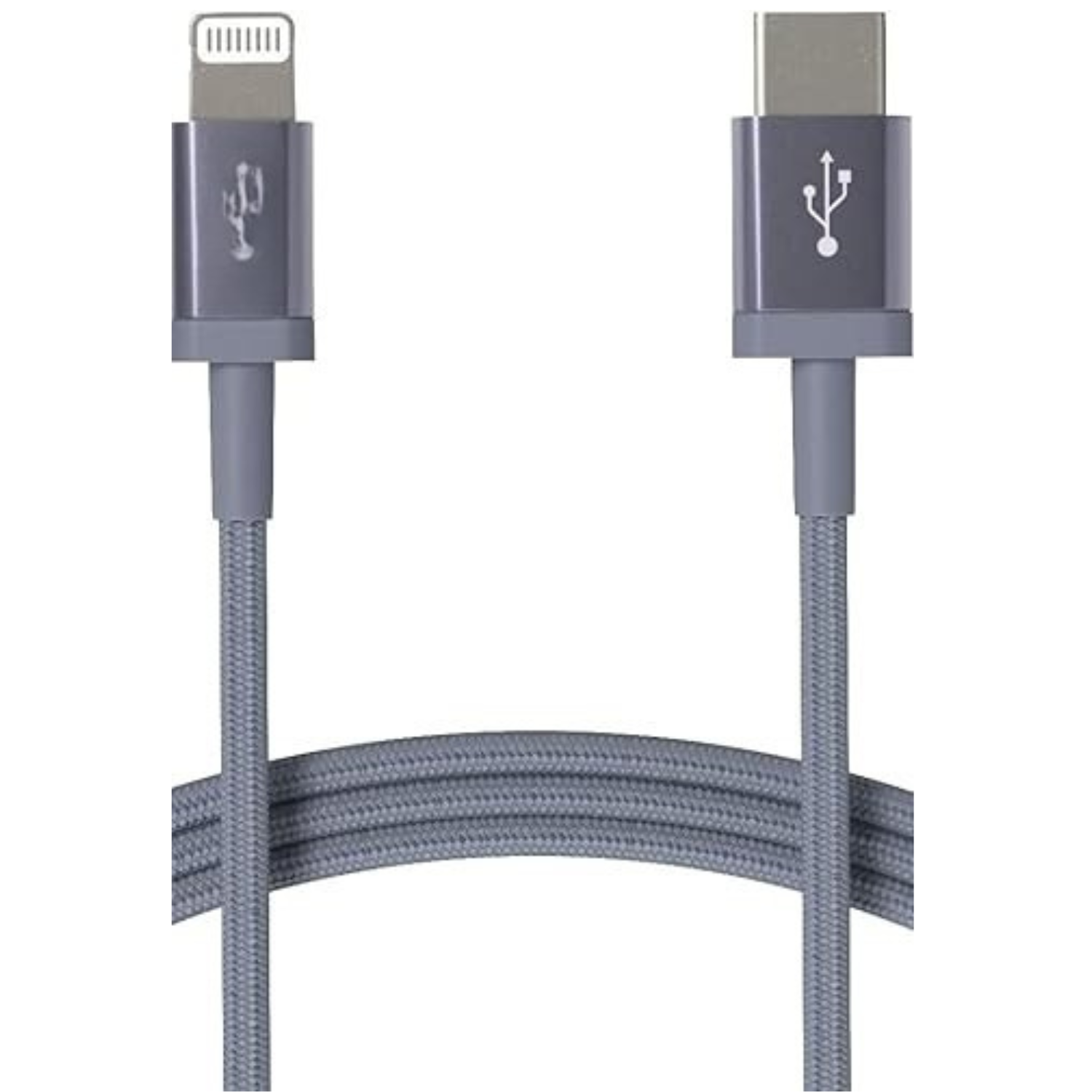 6FT USB C to Lightning Fast Charging Cable MFi Certified for iPhone 14 13 12 11 Pro Max iPad Dark Gray