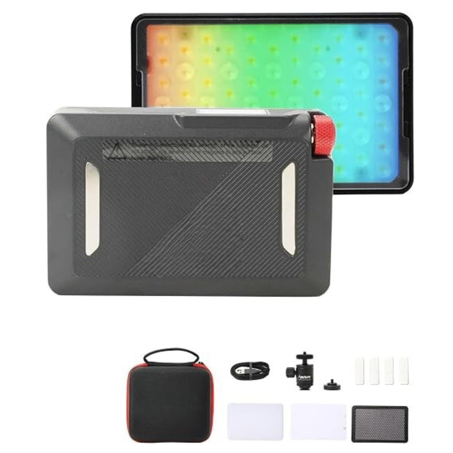 MC Pro RGBWW LED Video Light Lensed Mini Panel Pocket Light
