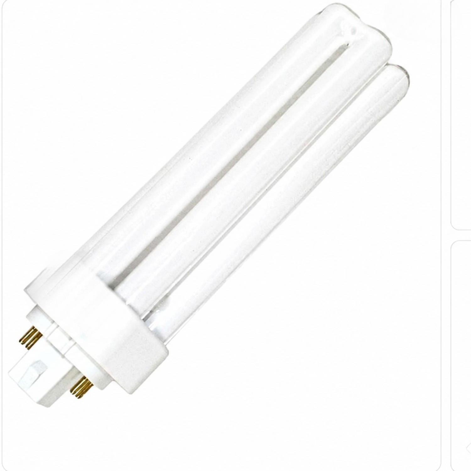 42W Triple Tube CFL Light Bulbs 10 Pack 4100K Cool White 4 Pin Compact Fluorescent Replacement Lamp