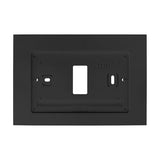 For Emerson F61-2663 Wall Plate, Fits For Sensi Wi-Fi Programmable Thermostat White (Black)