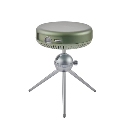 Ispace2 Smart Mini Projector, 1080P Portable Projector With Wifi And Bluetooth, 360° Bluetooth Speaker, Tripod Included, Android 9.0 Rechargeable Pocket Projector For Outdoors Indoor Use (Green)