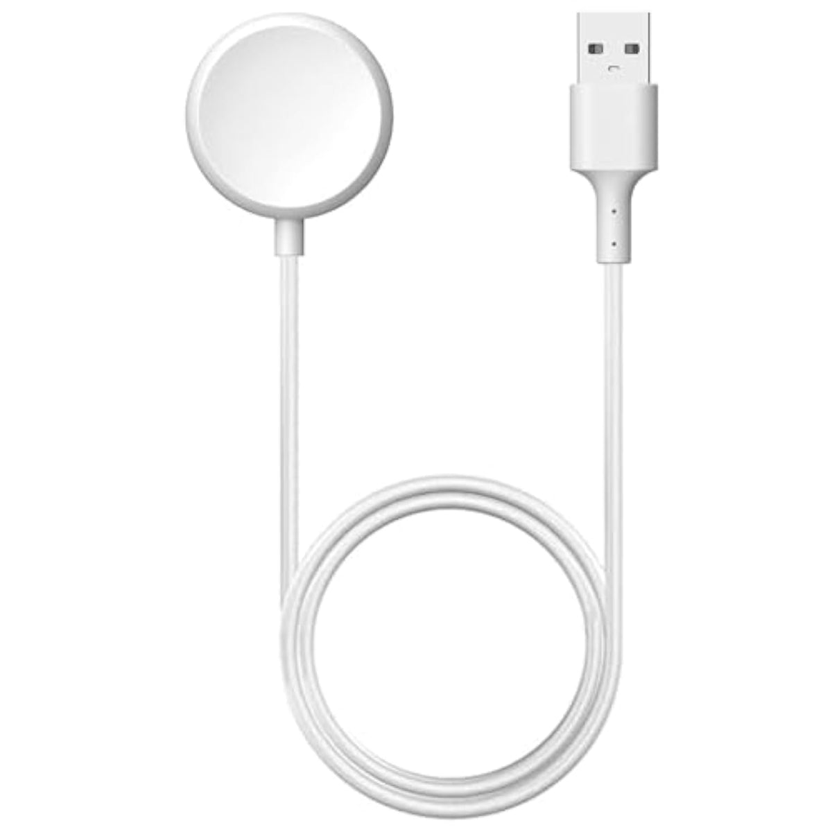 For Pixel Watch Charger, Replacement Magnetic Charging Cable Cord Stand For Google Pixel Watch (White)