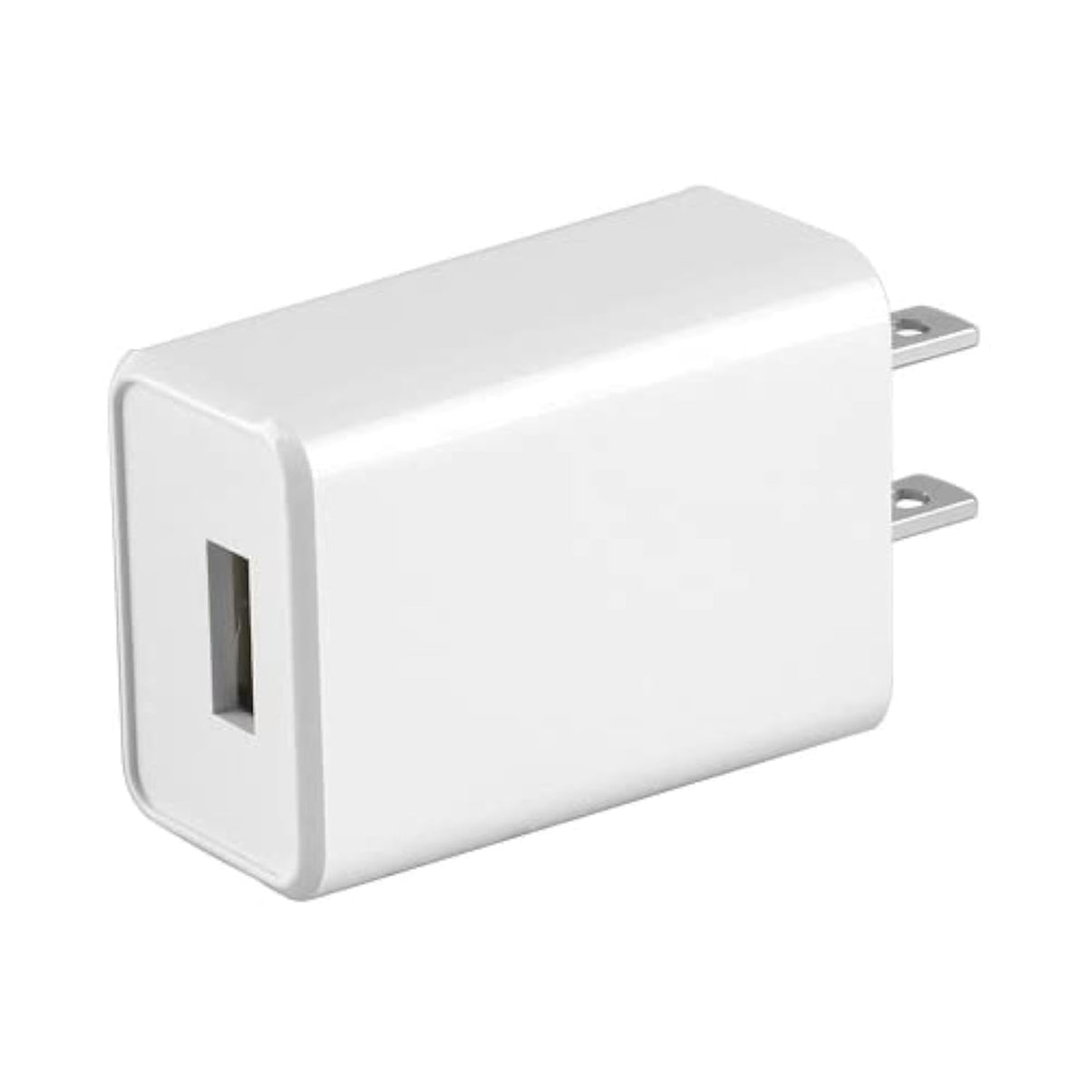 Wall Charger Cube 5V2A Usb Power Supply Charging Block Universal Wall Plug Brick Portable Travel Fast Charger Power Adapter For Iphone, Samsung Galaxy, Lg (White)