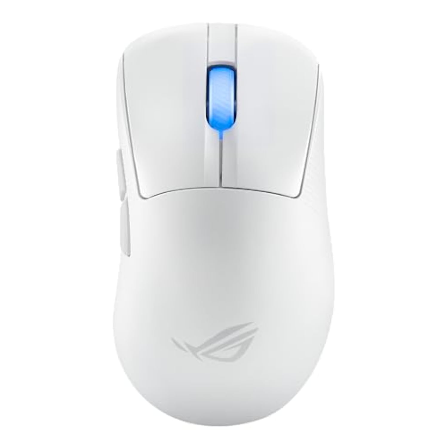 ASUS ROG Keris II Ace Wireless Gaming Mouse – Right-Handed Ergonomic, 54g, Tri-Mode Connectivity, 42K DPI, up to 107Hr Battery, PC/Mac Support - White