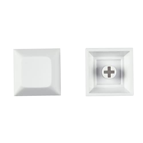 24 Pcs Dsa Profile Blank 1U Keycap 1.3Mm Pbt For Mx Switches Keyboard Replacement Keycaps