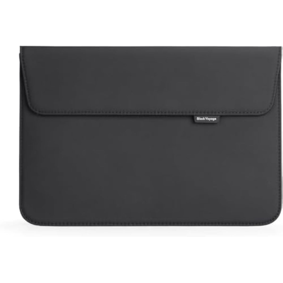 Voyage Laptop Sleeve Case, 13.3 & 15.6 Inch, Shockproof, With Accessory Pocket, Black (13-Inch For New Macbook Air & Pro)