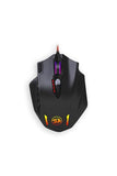 M908 12400 Dpi Impact Mmo Gaming Mouse W/ 18 Programmable Buttons, Weight Tuning Cartridge, 12 Side Buttons