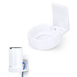Adhesive Deco M4 & S4 Wall Mount Holder Suitible For Tp-Link Wifi Mesh, Strong Vhb Tape Bracket, No Screws, Drilling & No Tools Needed, Easy To Install, White By (Single)