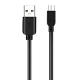 Micro Usb Cable 3 Feet, 2.4A Fast Charging & Sync Android Charger, Usb 2.0 A To Micro B 5-Pin Cord, Compatible With Samsung Galaxy S7 S6 Edge, Note 5 4, Sony, Ps4, Kindle, Fire Tv And More – Black