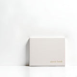 Pearhead Baby Shower Guest Book, Classic Gender Neutral Guest Book for Baby Showers, Weddings, Parties, and Events, Ivory Linen with Gold Print, 100 Blank Pages