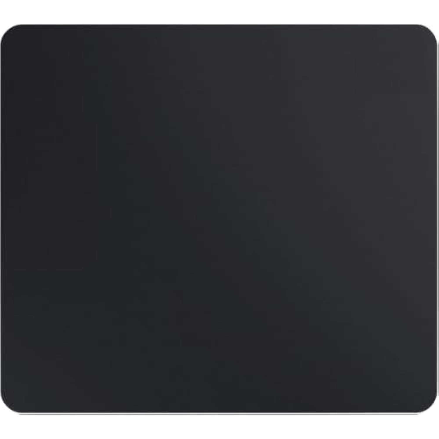 Tempered Glass Gaming Mouse Pad - 300×350×3Mm Thin Large Hard Mat, No - Slip Base For High - Dpi Precision, Scratch - Resistant Smooth Surface, Fps/Moba/Office Use (Black) (Obsidian Black, Large)