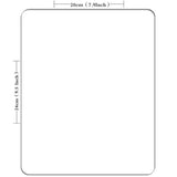 Non-Slip Rubber Mouse Pad? 2026 Calendar Vertical Edition Calendar Black Mouse Mat Mouse Pad Office Gaming Mousemat 9.5 Inch X 7.9 Inch