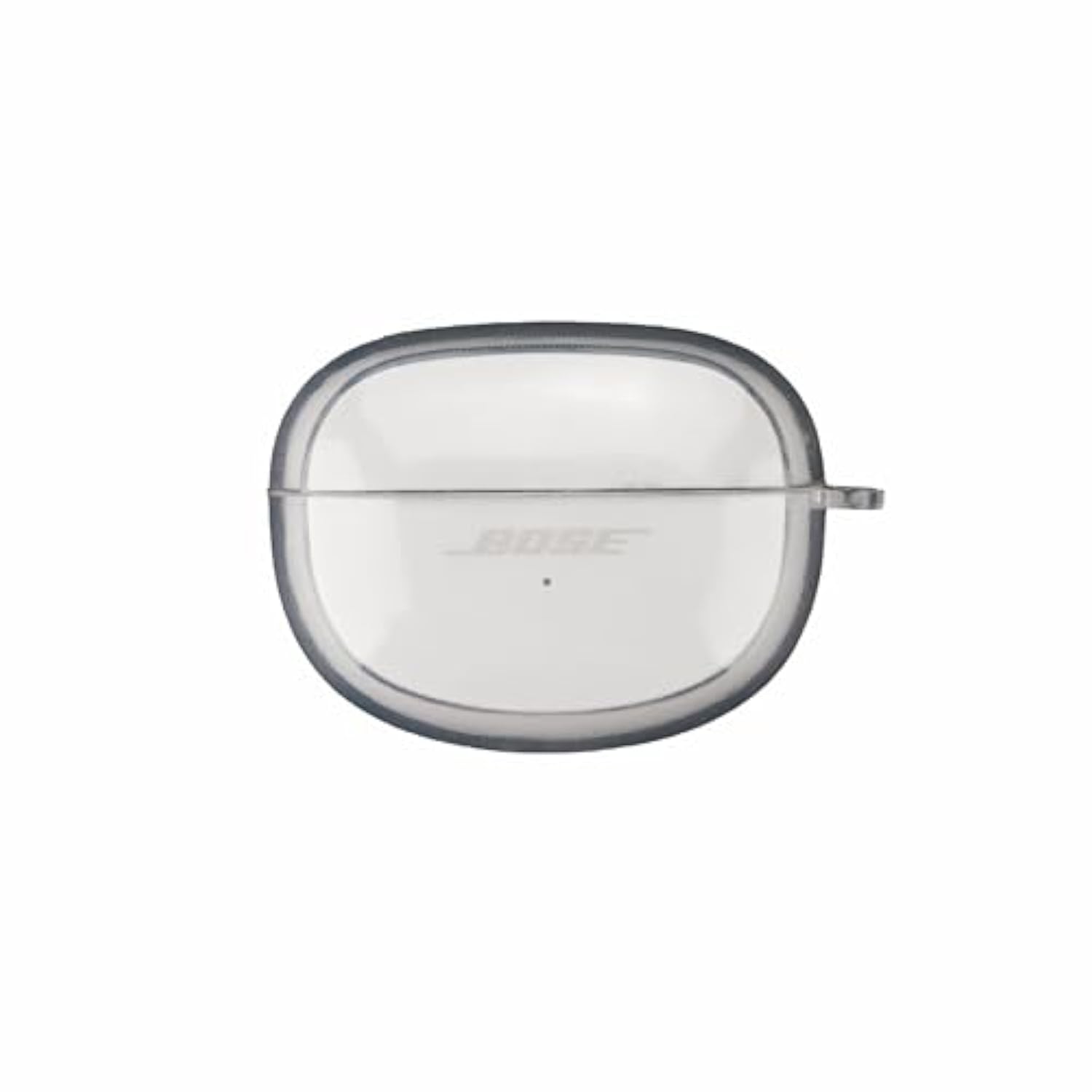Silicone Case For The New Bose Ultra Open Earbuds 2024, Shockproof Case For Bose Ultra Open Earbuds 2024 With Carabiner And Wrist Strap. (Transparent Tpu)