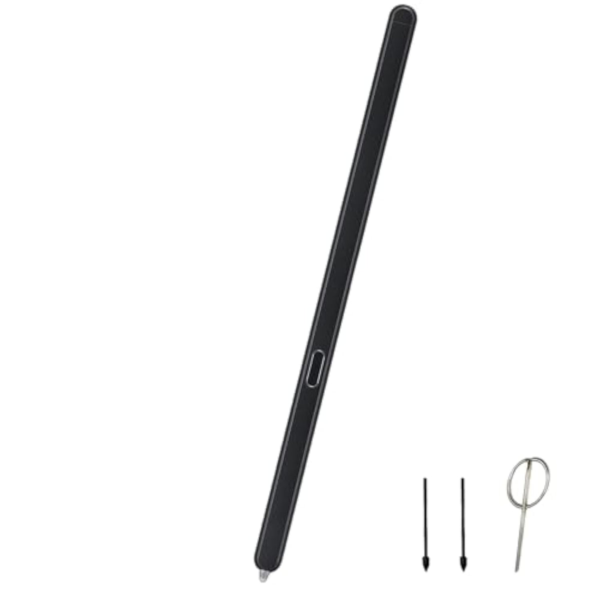 Galaxy Z Fold 6 S Pen Fold Edition For Samsung Galaxy Z Fold 6 Slim S Pen, Galaxy Z Fold 6 Spen Fold Edition Replacement For Samsung Galaxy Z Fold 6 Touch Stylus Pen +Tips/Nibs+Card Pin (Black)