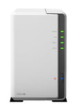 Ds223J 2-Bay Diskstation Nas (Realtek Rtd1619B 4-Core 1.7 Ghz 1Gb Ddr4 Ram 1Xrj-45 1Gbe Lan-Port) 8Tb Bundle With 2X 4Tb Seagate Ironwolf