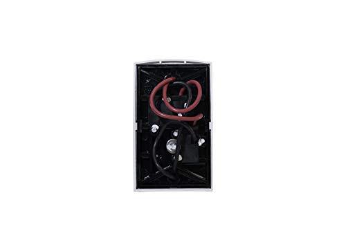 Double Pole Mechanical Wall Thermostat For Electric Heaters (Model: T522-W), 22 Amp, White