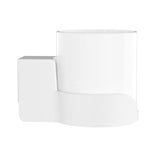 Router Shelf Wall Mount For Tp Link Deco X20 X50 X60 X55 Deco Mesh Wifi 6 Wifi Router Holder Stand Bracket Shelf Cable Organizer With Screw Mounting Kit (2Pack)
