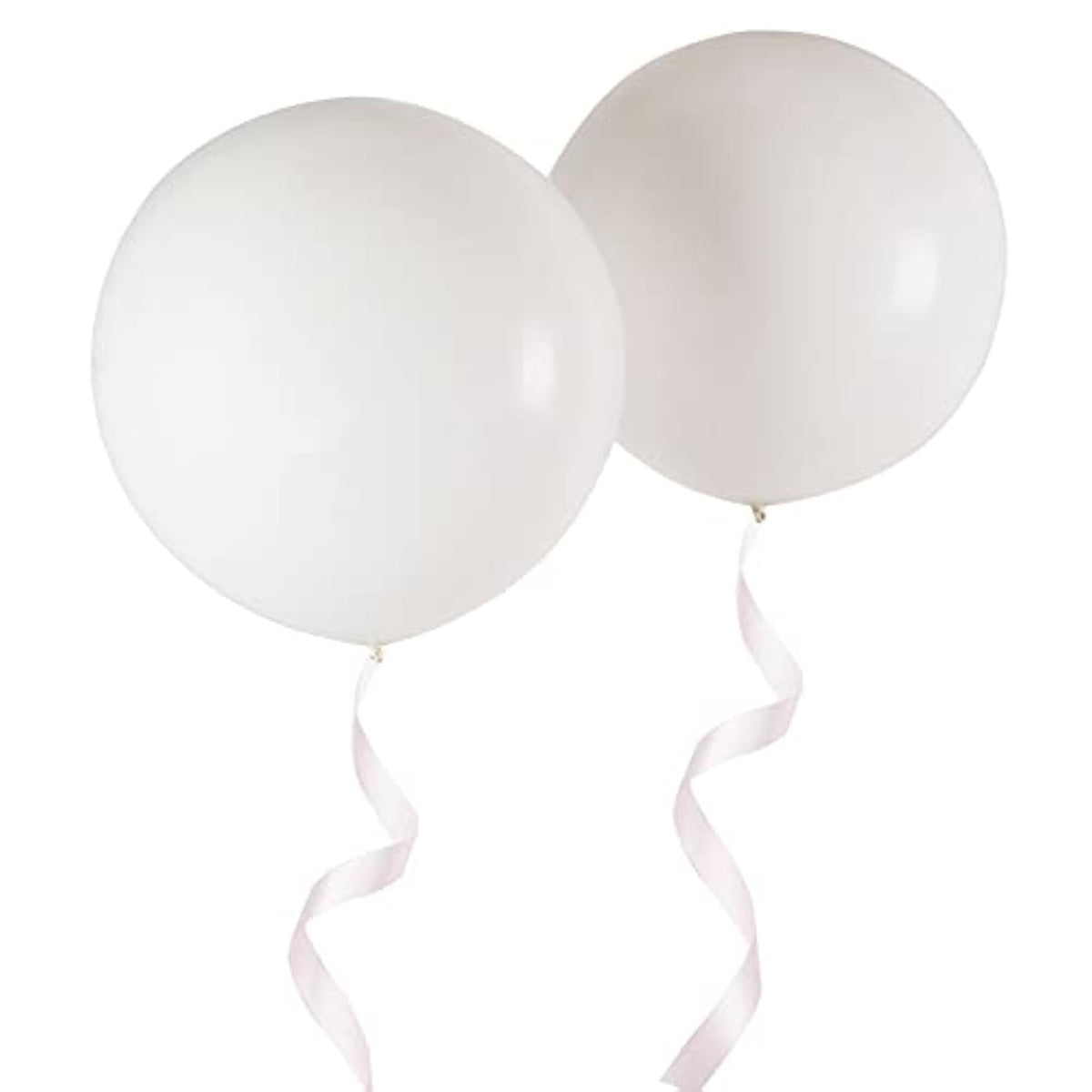 10 Pc 36 Inch White Giant Latex Balloons Party Decoration