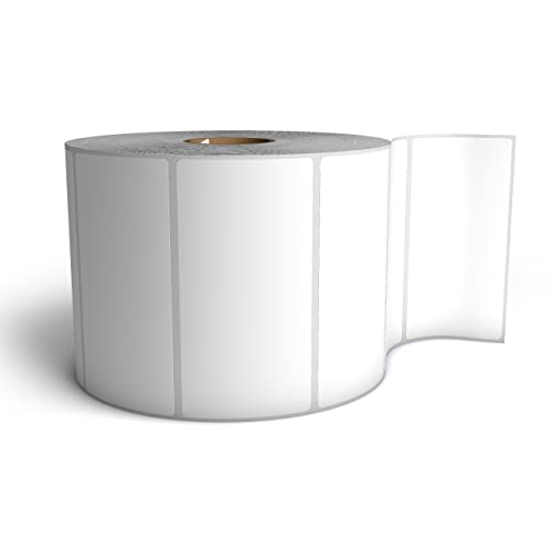 800522-125 Compatible Brand 2.25 Inch X 1.25 Inch With Perf Direct Thermal Labels To Fit Eltron Or Zebra Printers. 1 In. Core, 1,135 Labels Per Roll, 12 Rolls Per Case