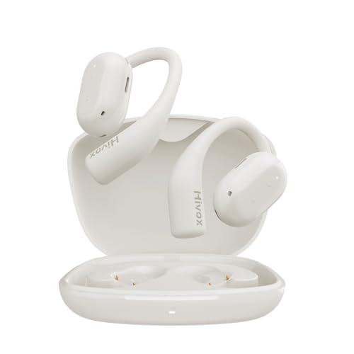 Open Ear Earbuds,Wireless Headphones With Earhooks,Earphones Wireless Bluetooth Air Conduction,Ultra-Comfort,Clear Calls,30H Playtime,Ip54 Waterproof