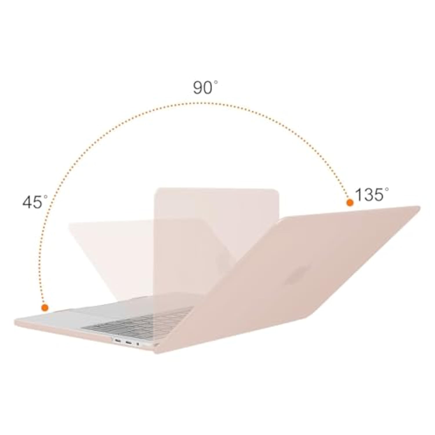 MOSISO Compatible with MacBook Pro 13 inch Case M2 2025, 2024, 2023, 2022-2016 A2338 M1 A2251 A2289 A2159 A1989 A1708 A1706, Plastic Hard Shell&Keyboard Cover&Screen Film&Storage Bag, Camel