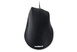 Professional-Grade Ergonomic Optical Waterproof Mouse With 3-Button Scroll (Usb/Ps2) (Black) | Omwk0C01-Bk
