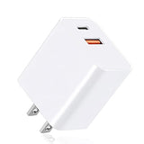 Usb-C Wall Charger Block, 20W Fast Speed Charging Box With Micro Plug Cube For Apple Watch Series 8/7, Iphone 12/13/14 Pro/Max, Xr/Xs/Se, Airpods, Iwatch, Ipad Pro/Air/Mini, Pixel 6/6A Phones