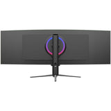 Dq49 Inch Curved Ultrawide Gaming Monitor, 1Ms, 120Hz Refresh Rate, 32:9, Dqhd, 5K 5120X1440P, R1800, 99% Srgb, Hdr400, Displayport, Hdmi, Freesync, Gsync, Height - Tilt Adjustable