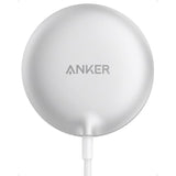 Anker MagSafe Charger Pad, MagGo iPhone 16 Wireless Charging Pad, Qi2 Certified 15W Wireless Charger, Compatible with iPhone 16/16 Plus/16 Pro/16 Pro Max/15/14/13/12 Series (Adapter Not Included)