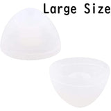 Replacement Super-Slim Oval Ear Tips Ear Buds Eartip Earbud Replacement For Klipsch Headphones,6 Pairs Set,S/M/L,Clear (Replacement For Klipsch 6Pairs)