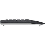 Logitech G Mk825 Wireless Keyboard/Mouse Combo, Full-Size Keyboard With Xl Cushioned Palm Rest, Bluetooth Or Unifying Receiver Connectivity, Black (Renewed)