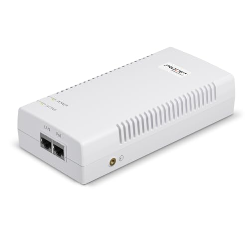 90W Poe Injector 10Gbps, Supplies 15.4W Or 30W Or 60W Or 90W Ieee802.3Bt/At/Af Compliant, Poe Port Supplies 6Kv (10/700Us) Surge Protection, Poe++ Injector Adapter For Camera/Access Point, En90Gbr-10