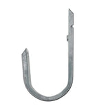 Cable Support J Hook, 2" Heavy Duty Metal Wire Cable Support J-Hook Hangers For Attaching Wall Mounting To Vertical Surfaces (25 Pack)