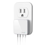 Usb C Charger, Thin Flat 52W 4-Port Fast Wall Charger With Two 20W Power Delivery And 2 Port For Iphone 14/14 Pro/14 Pro Max, Galaxy, Pixel, Ipad Pro, Airpods More, Upgraded
