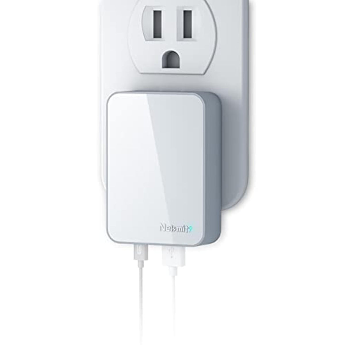 Usb C Charger, 60W Slim Fast Wall Charger Foldable For Travel, Thin Flat Dual Port With Pd 3.0 & Gan Tech For Laptops, Macbook, Ipad Pro, Iphone 14/14 Pro / 14 Pro Max, Pixel, Galaxy