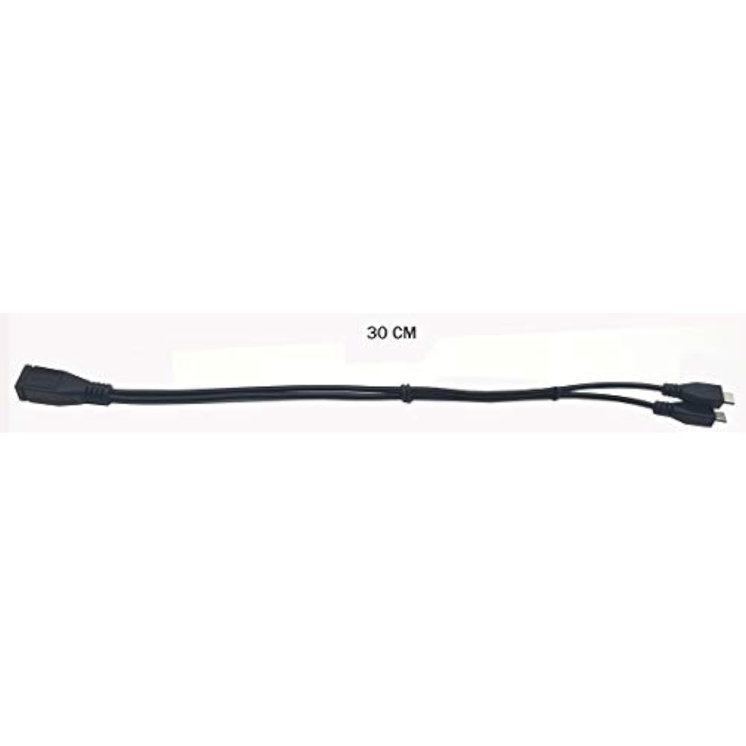 Micro Usb Splitter Cable, Micro Usb 1 Female To 2 Male Y Splitter Extension Ch
