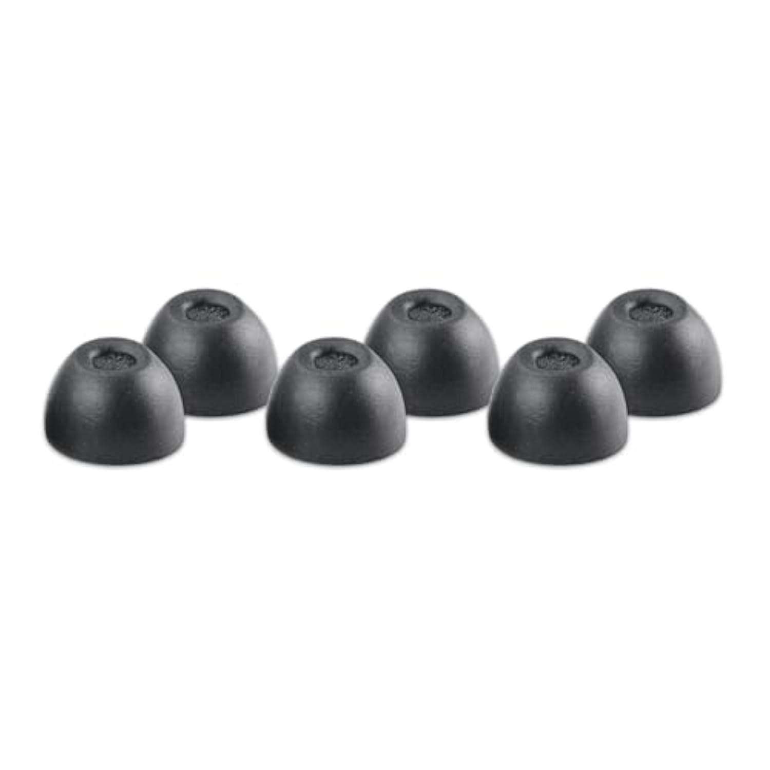 Two-220-C | Memory Foam Replacement Earbud Tips For Technics Eah-Az100, Denon Perl Pro, Soundcore, Cmf & More | Ultimate Comfort, Secure Fit, Superior Noise Isolation | Black, Medium (3 Pairs)