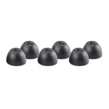 Two-220-C | Memory Foam Replacement Earbud Tips For Technics Eah-Az100, Denon Perl Pro, Soundcore, Cmf & More | Ultimate Comfort, Secure Fit, Superior Noise Isolation | Black, Medium (3 Pairs)