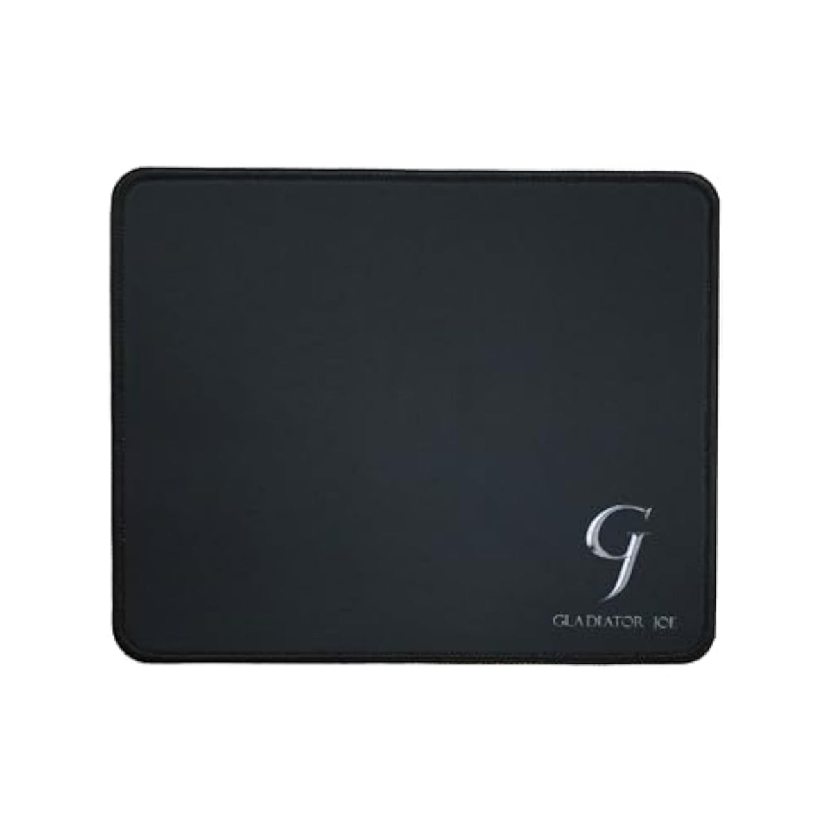 Mouse Pad Beautiful, Personalized Premium-Textured Custom Mouse Mat Design, Washable Mousepad Lycra Cloth, Non-Slip Rubber Base Computer Mouse Pads (Silvery Logo)