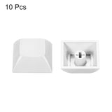 1U Blank Keycaps, 10 Pack Universal Pbt Keyboard Replacement Accessories For M