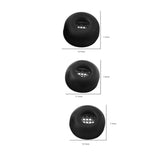 3 Pairs Ear Tips Compatible With Galaxy Buds 3 Pro S/M/L Earphone Cushions Earbud Pads 7.3X10.7Mm 7.6X11.3Mm 7.7X12.5Mm Black Memory Foam