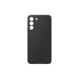 Samsung Electronics Galaxy S22+ Silicone Cover, Protective Phone Case, Soft, Sleek Protection, Slim Design, Matte Finish, US Version, Black, (EF-PS906TBEGUS)
