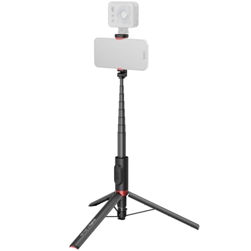 x Drex Lee Boom Selfie Stick ST30 Lite, 57.9" Automatic Tripod Stand with Remote and Cold Shoe Mount, for iPhone, for Android, Video Recording,