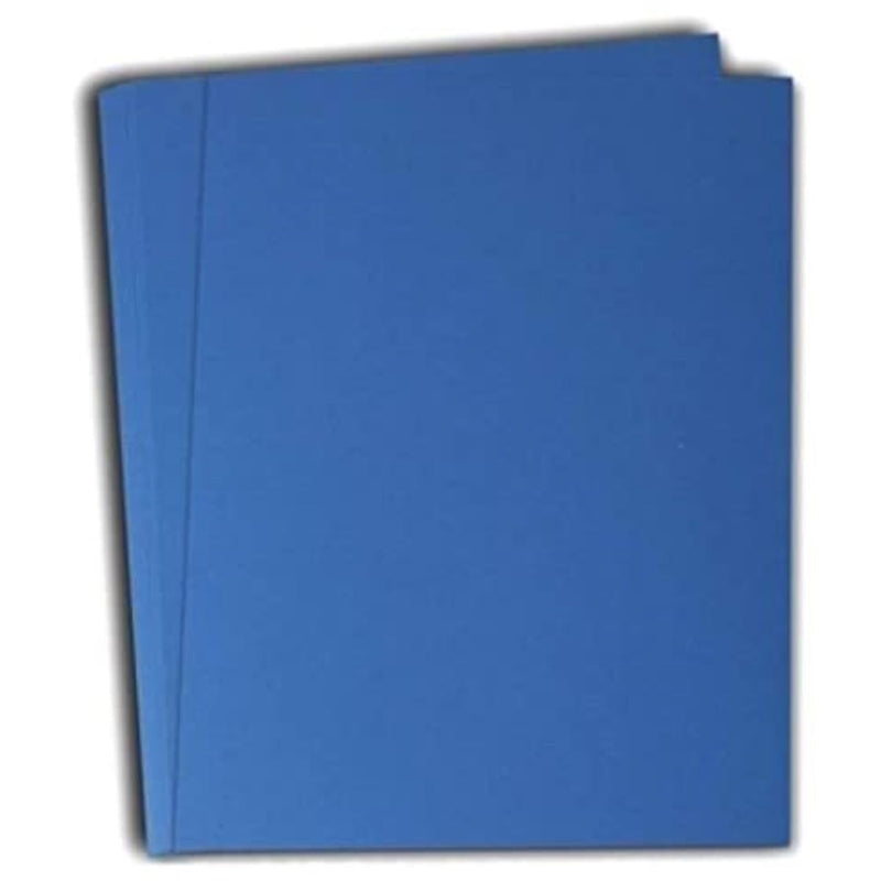 Colored Cardstock Scrapbook Paper 8.5" X 11" Cobalt Blue Color Card Stock Pape