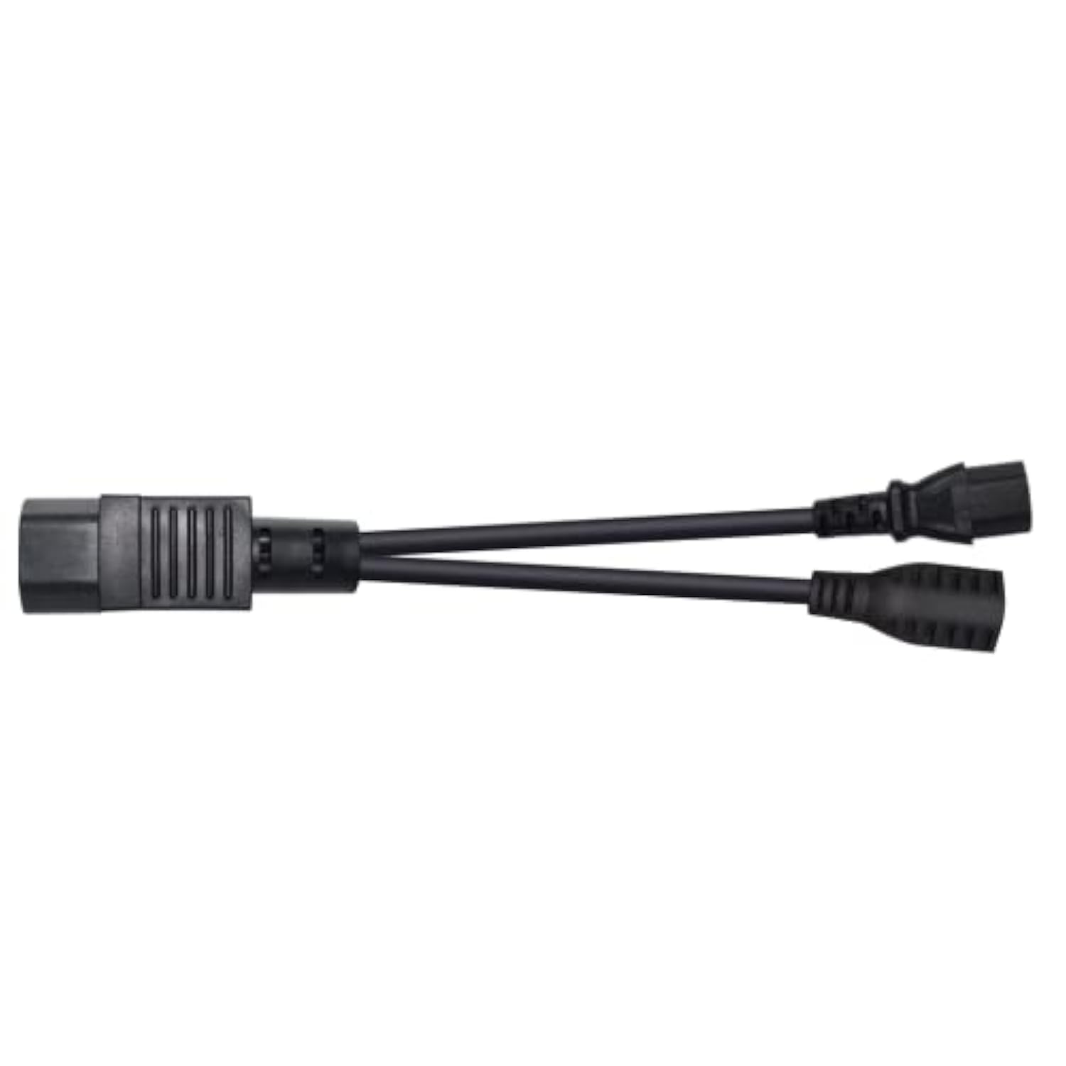 Iec 320 C14 To C13+5-15R Y Split Short Power Adapter Cord Iec 320 C14 Male To C13/Nema 5-15R Female Y Split Power Cord 0.32M/1Ft