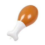 Chick Leg Orange Drumstick Balloons Funny Mylar Autumn Party Birthday Harvest Decor
