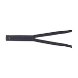 Nylon Zippers For Sewing, Bulk Zipper Supplies By (14 Inches, Black)