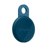 Loop - Rechargeable Bluetooth Tracker For Key And Pocket Location, Compatible With Apple Or Google, Call Your Phone & Out Of Range Alerts For Android (Navy)